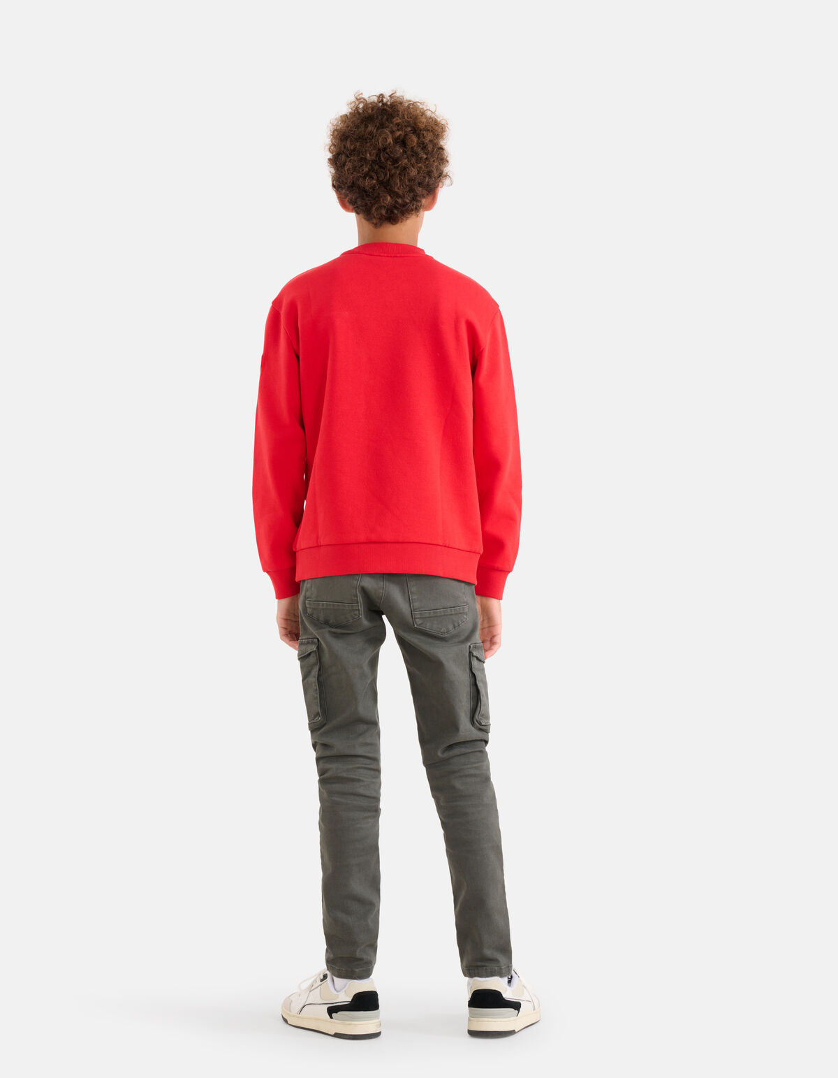 Pocket Sweater Rood SHOEBY BOYS