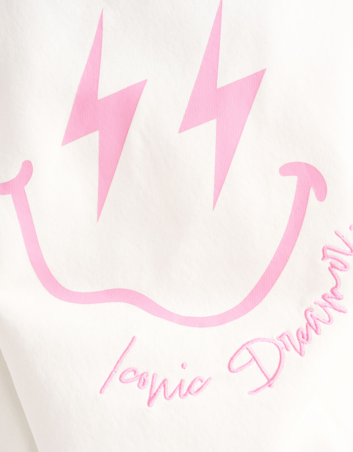 Artwork Hoodie Gebroken Wit SHOEBY GIRLS