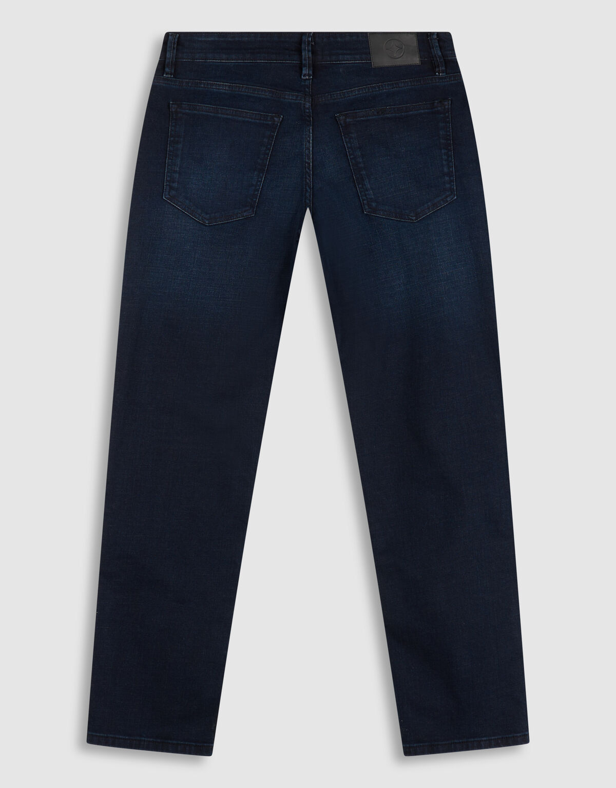 Comfort Straight Fit Jeans Blauw/Bruin L34 SHOEBY MEN