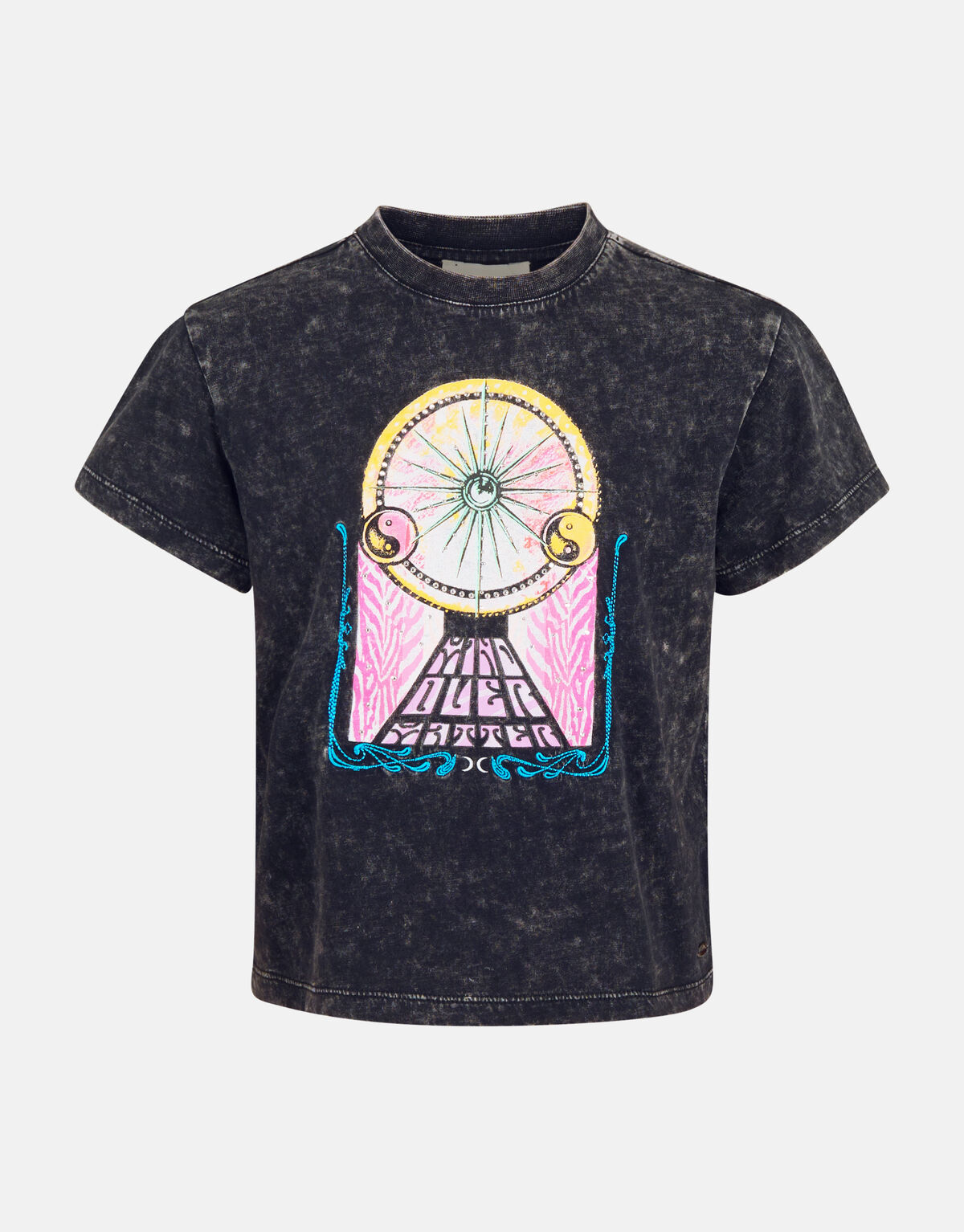 Artwork T-shirt Donkergrijs SHOEBY GIRLS