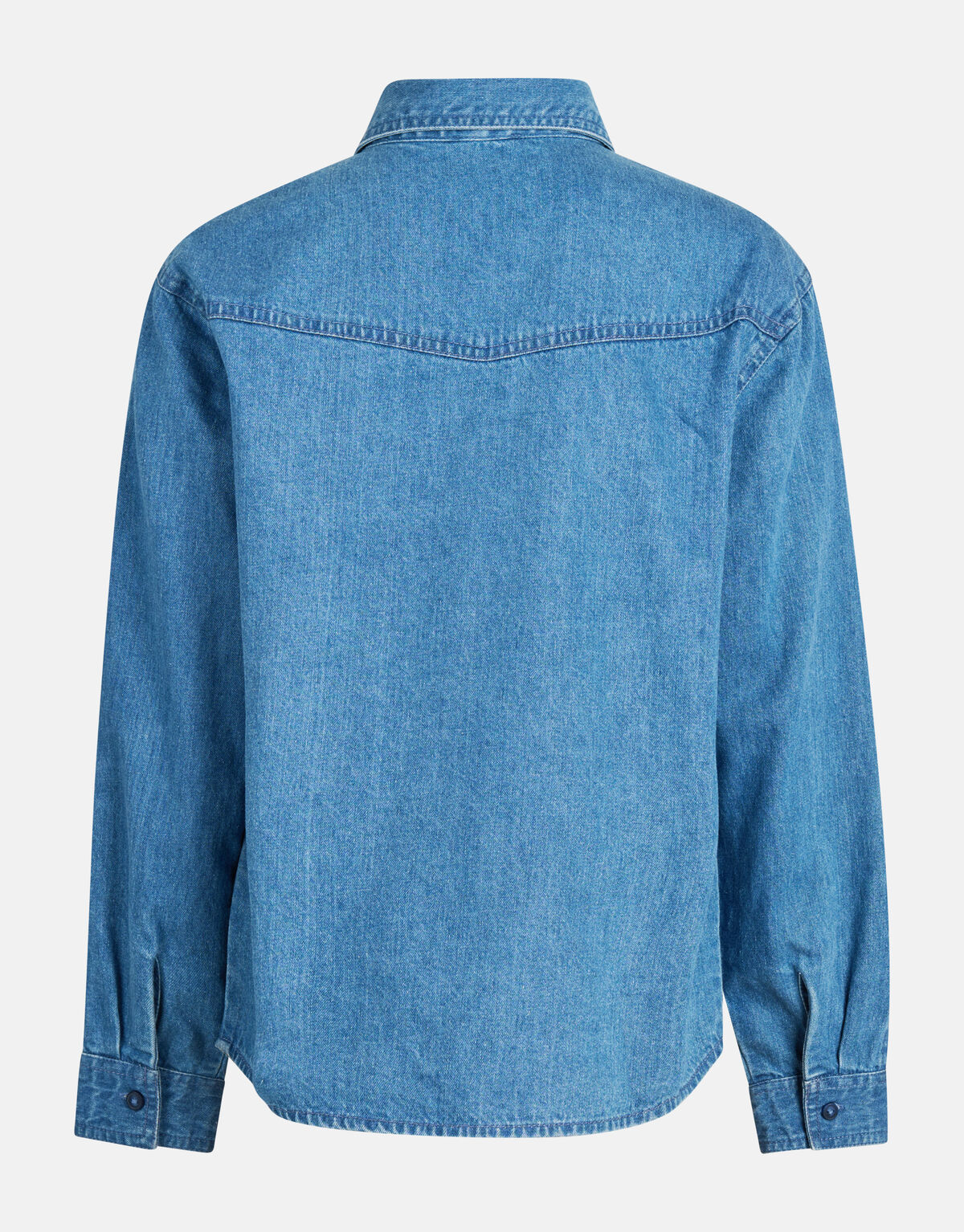 Denim Blouse Blauw SHOEBY GIRLS
