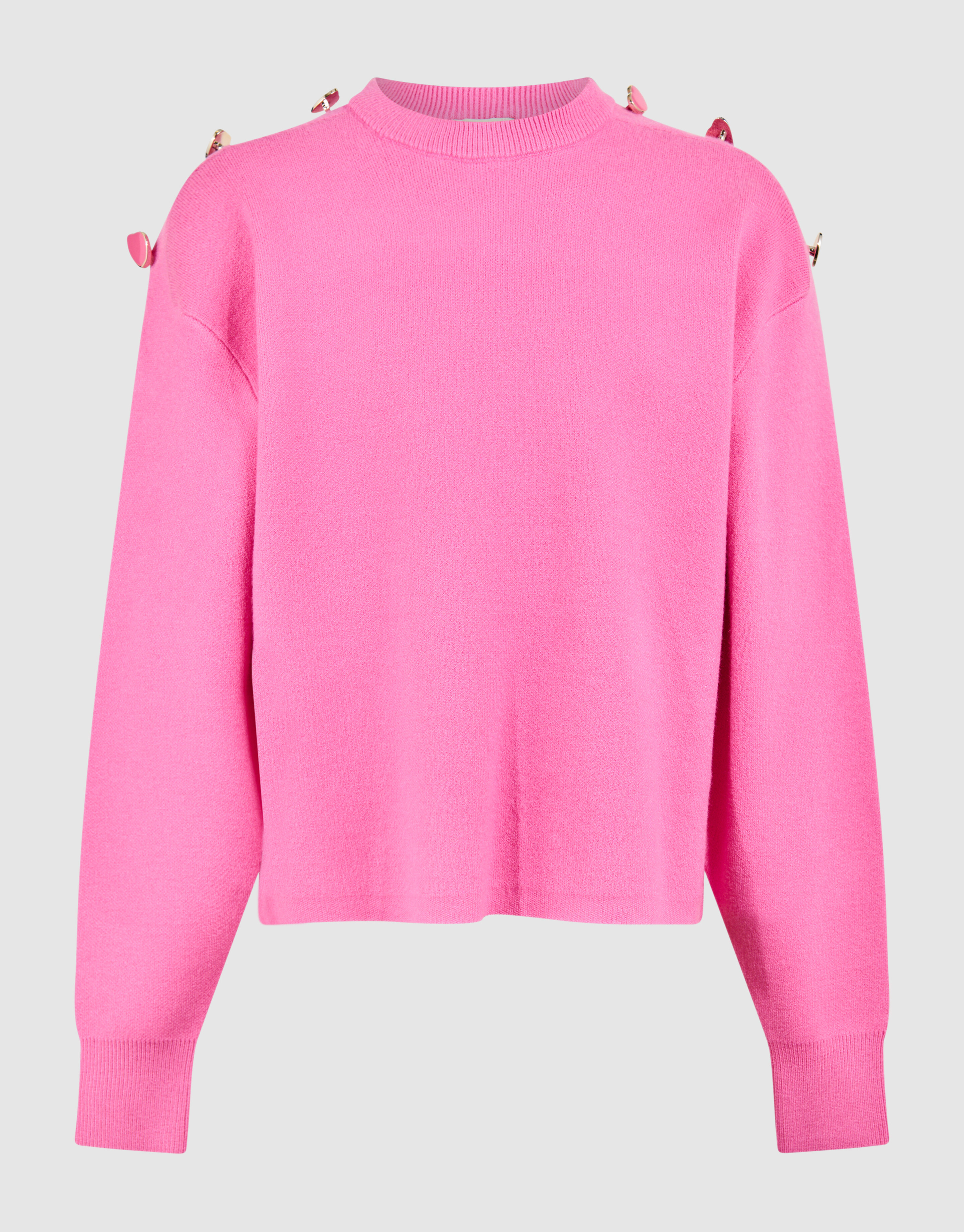 Button Trui Roze SHOEBY GIRLS
