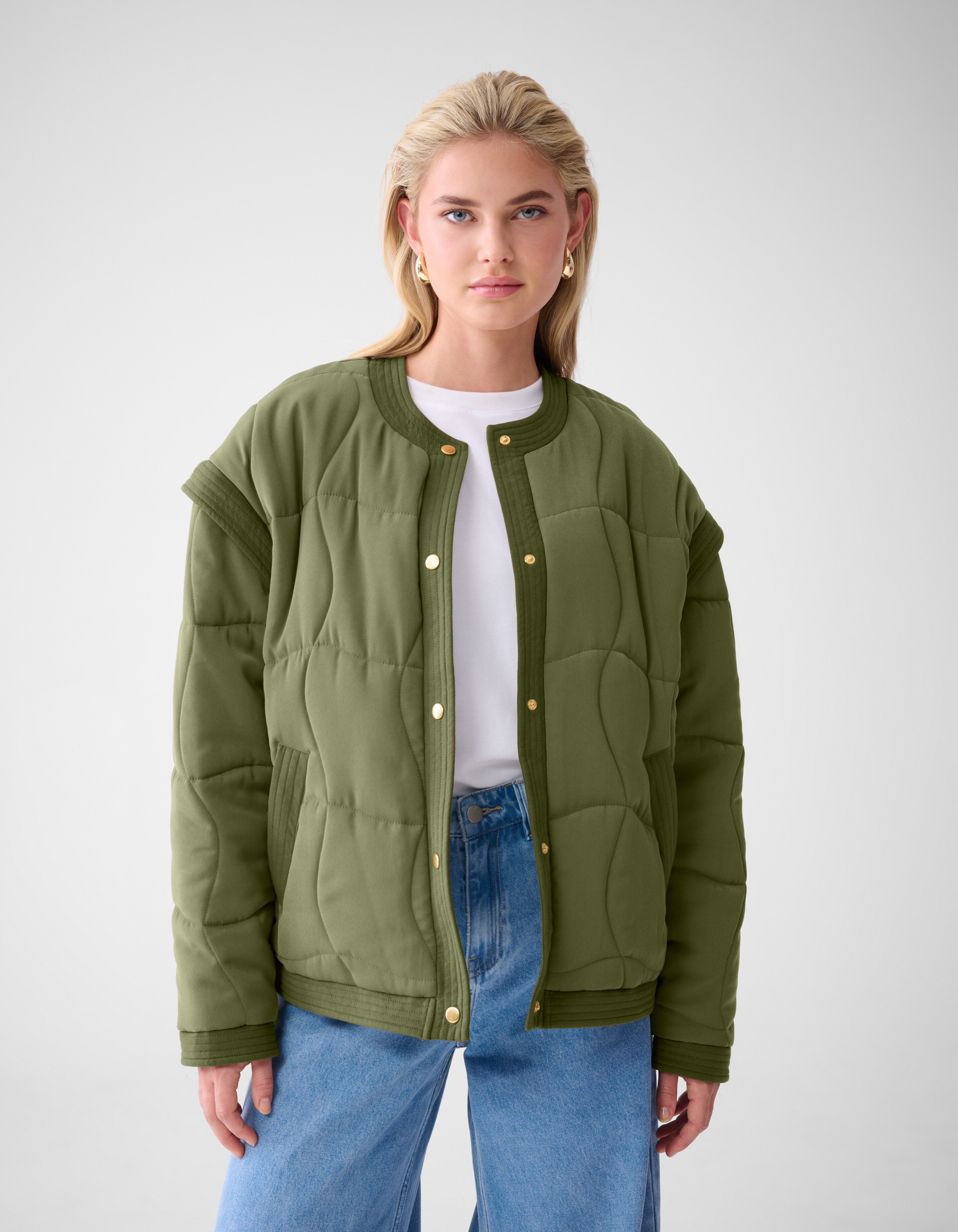 Quilted Jack Groen By Lonneke SHOEBY WOMEN