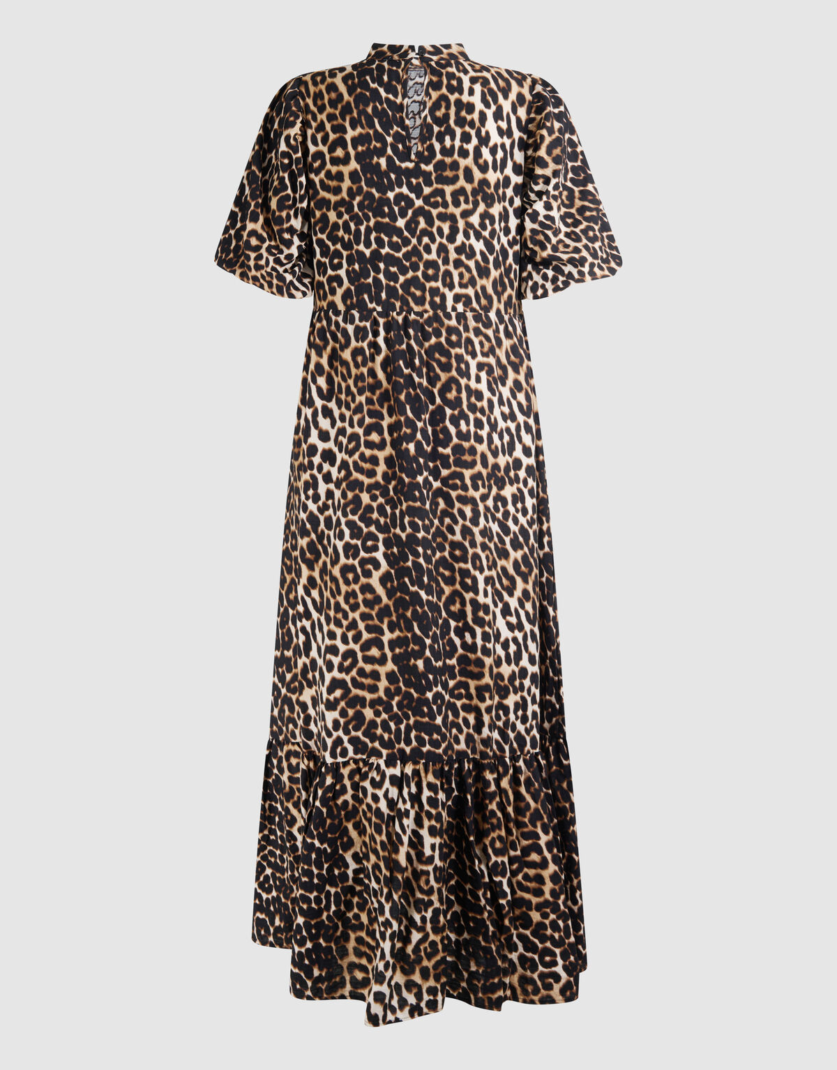 Leopard Maxi Jurk Bruin SHOEBY WOMEN
