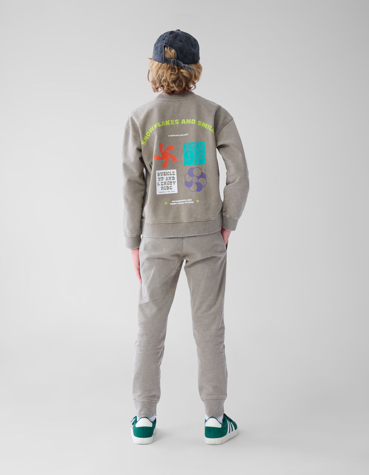 Washed Broek Taupe SHOEBY BOYS