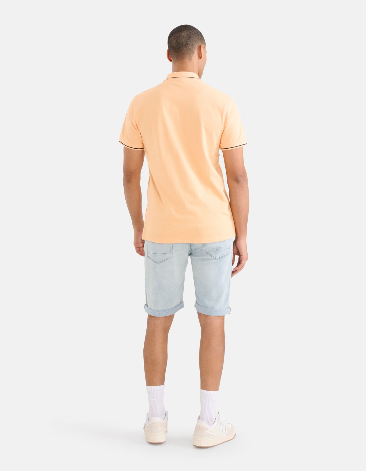 Pique Polo Lichtoranje SHOEBY MEN