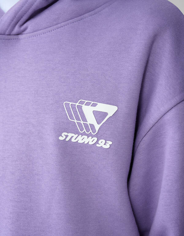 Chill Hoodie Paars SHOEBY BOYS