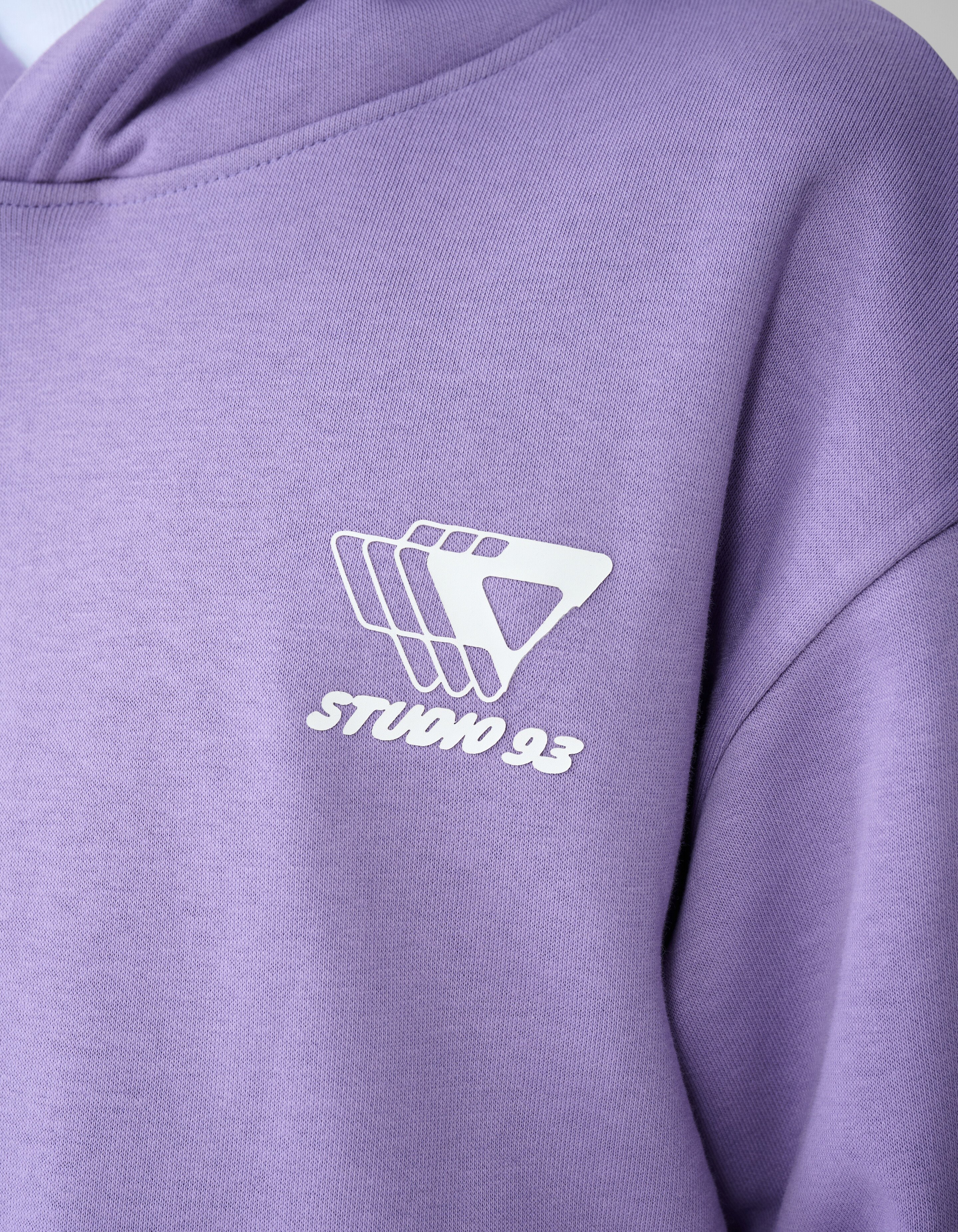 Chill Hoodie Paars SHOEBY BOYS