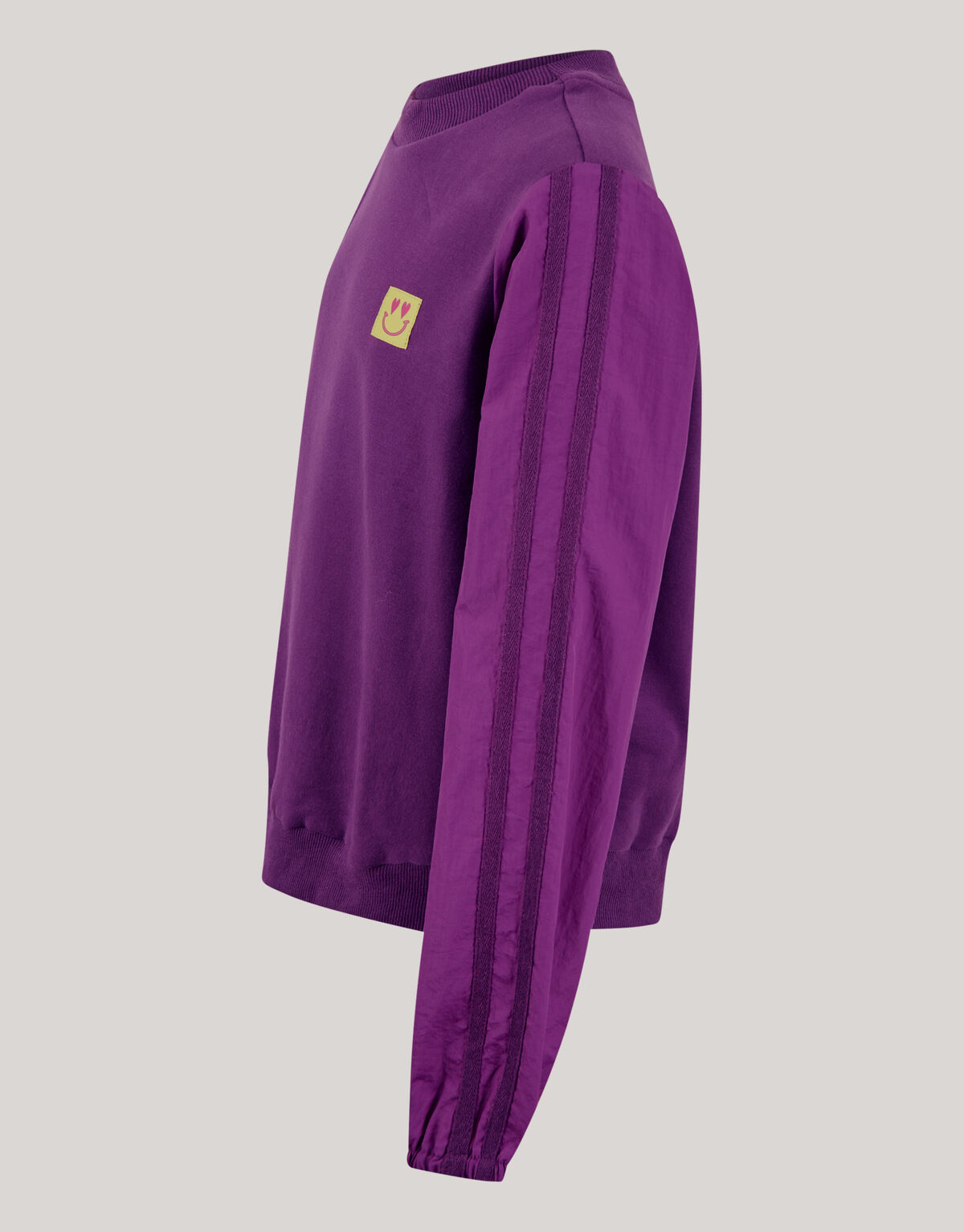 Sporty Stripe Sweater Paars SHOEBY GIRLS