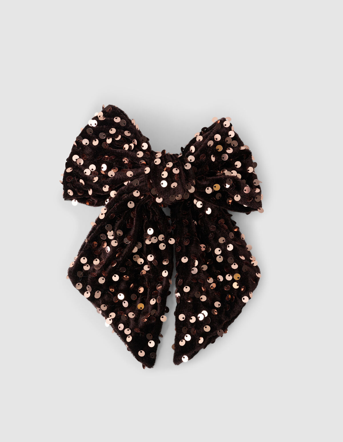 Sequin Strik Haarclip Bruin SHOEBY GIRLS