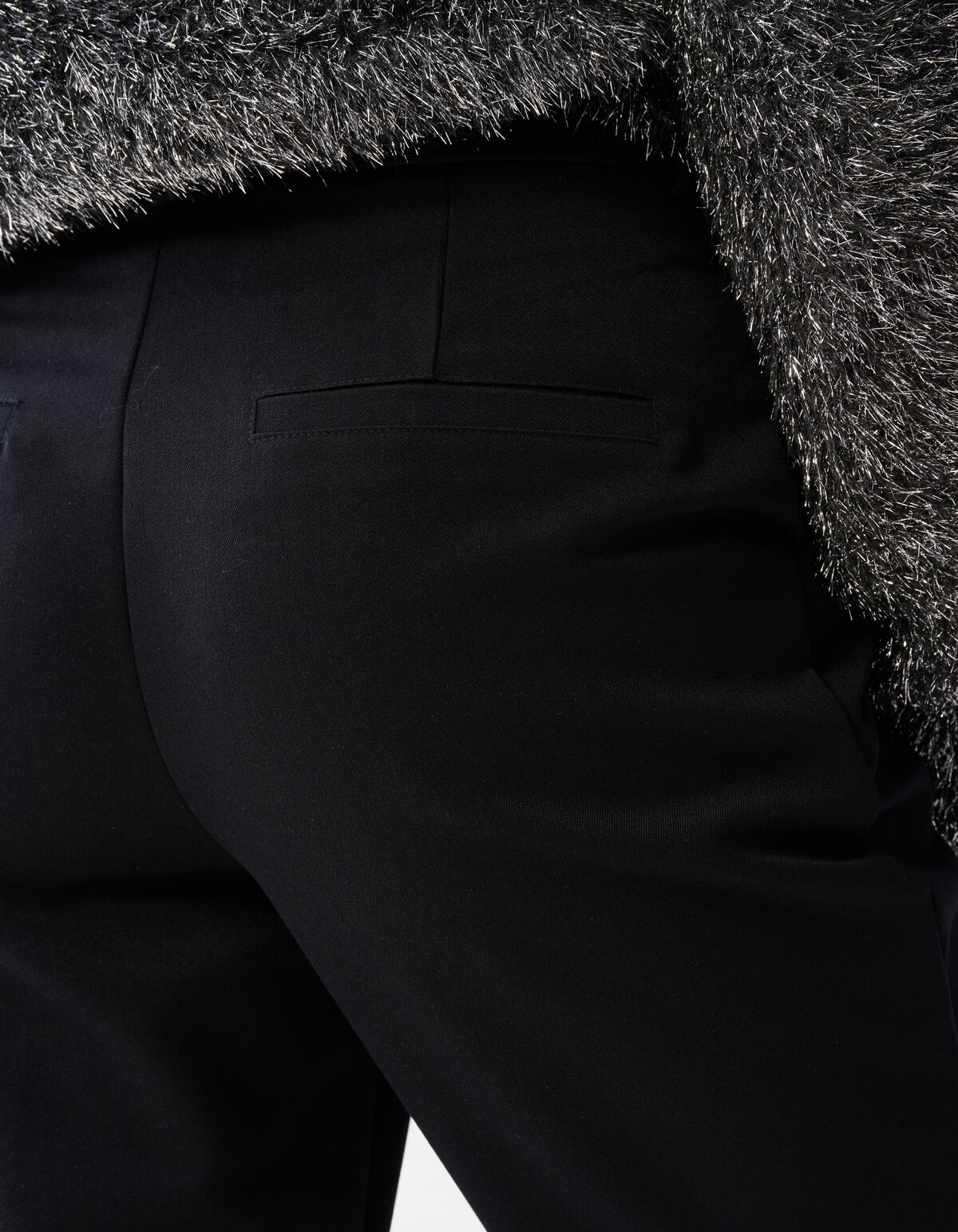 Cropped Pantalon Zwart SHOEBY WOMEN