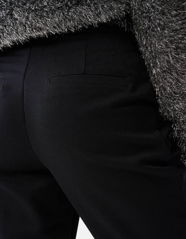Cropped Pantalon Zwart SHOEBY WOMEN