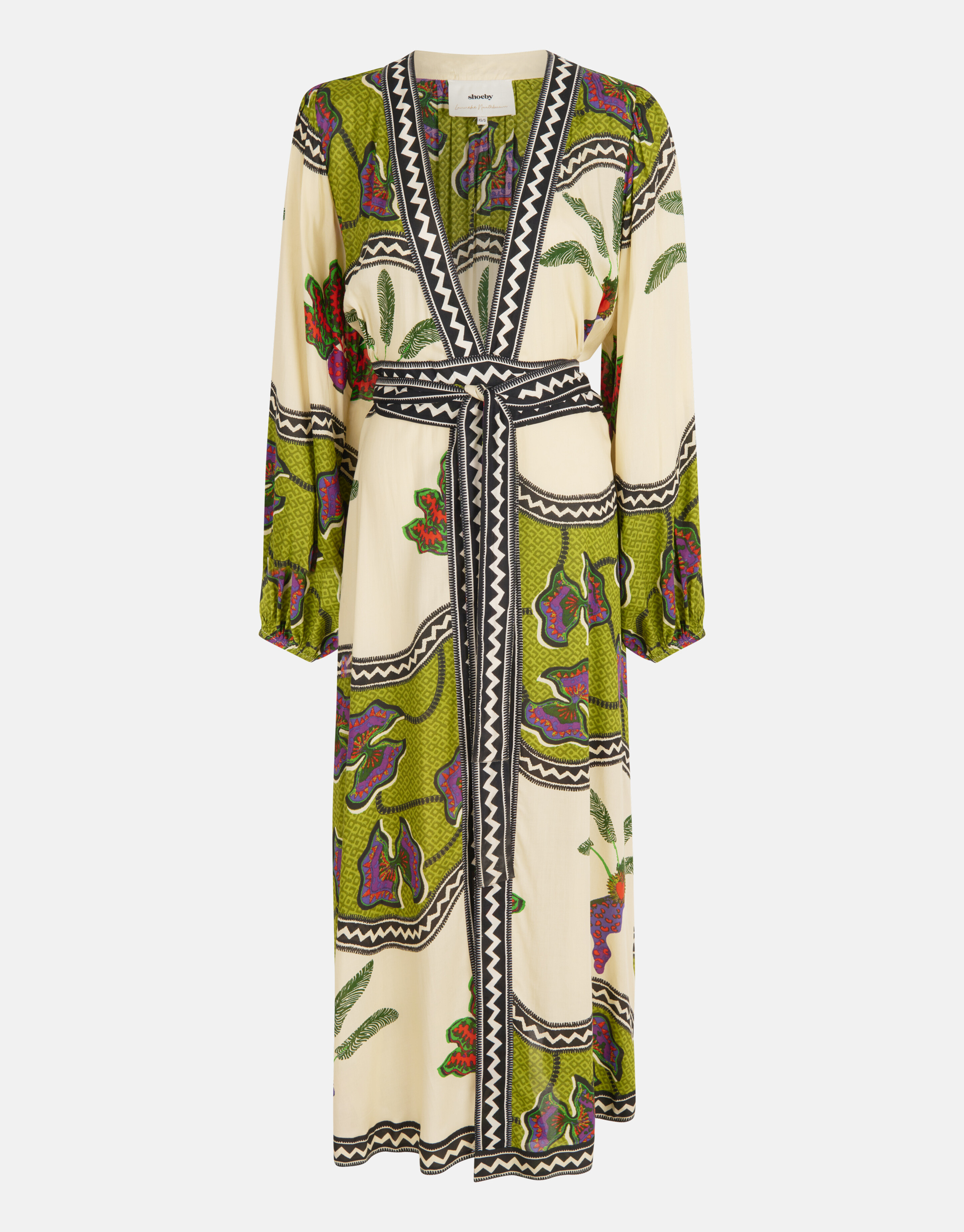 Printed Wrap Jurk By Lonneke SHOEBY WOMEN