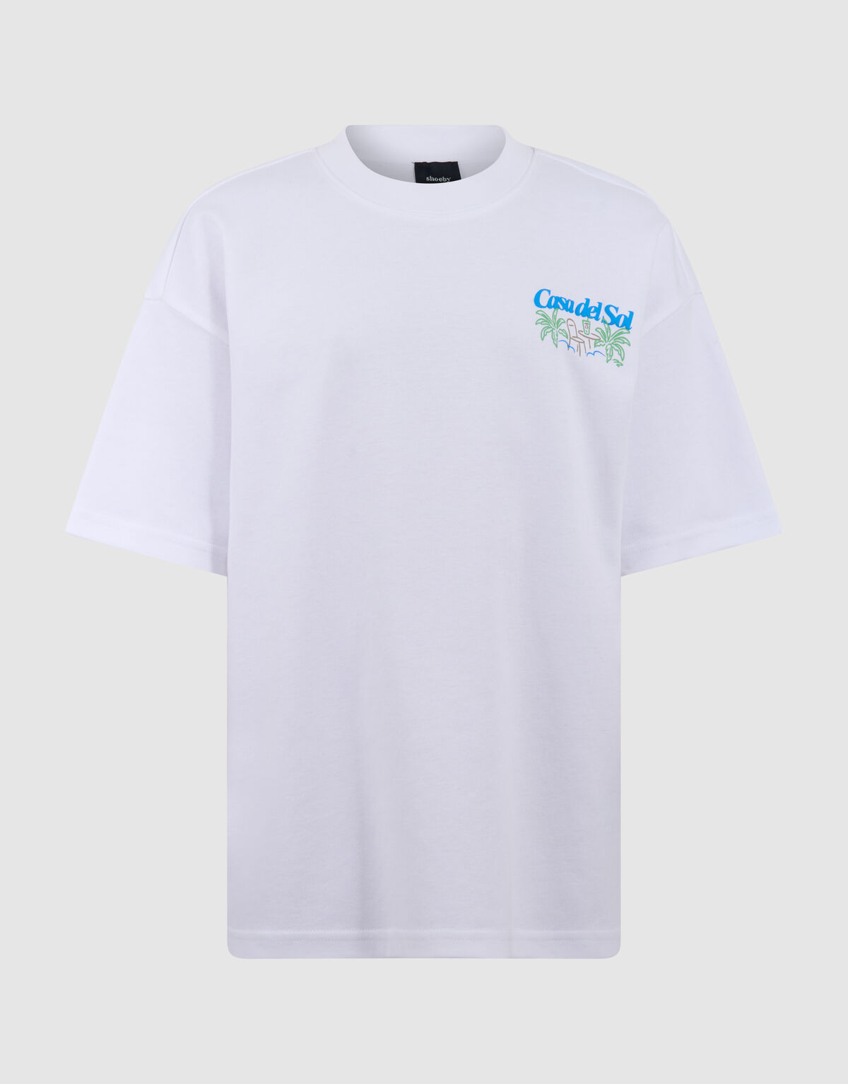 Casa Del Sol Artwork T-shirt Wit SHOEBY BOYS