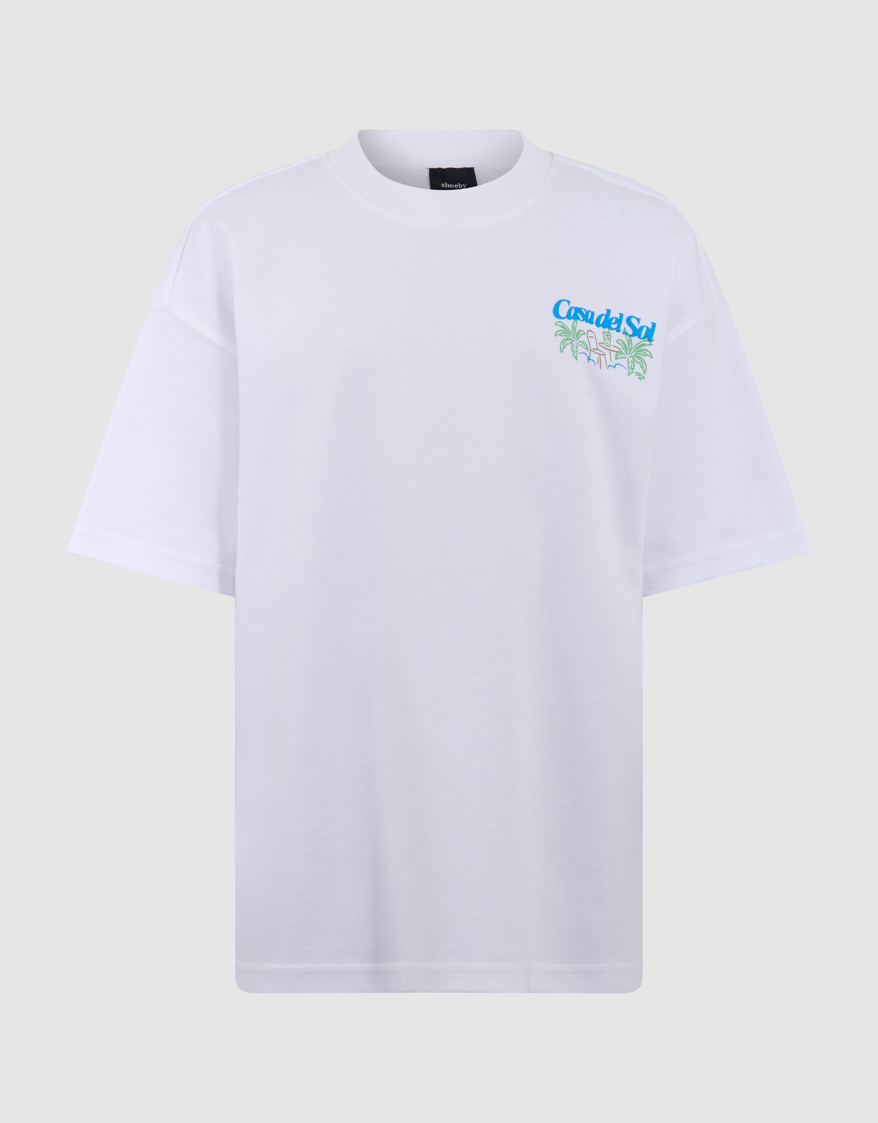 Casa Del Sol Artwork T-shirt Wit SHOEBY BOYS