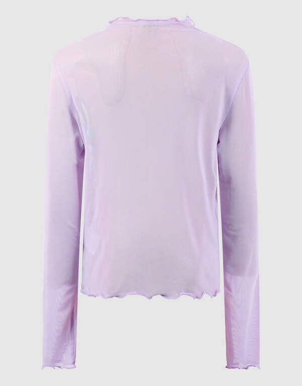 Mesh Top Paars SHOEBY GIRLS