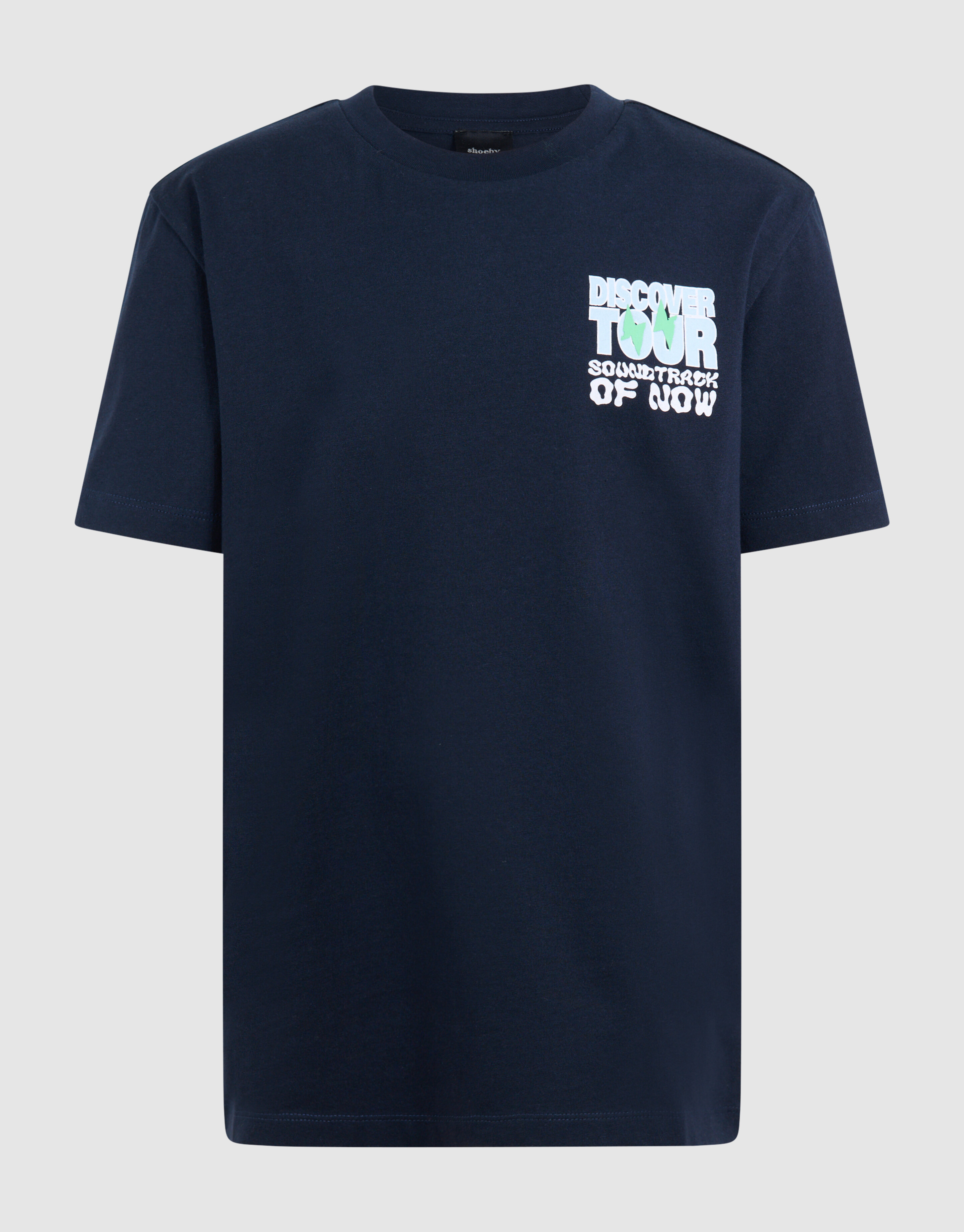 Tour Artwork T-shirt Donkerblauw SHOEBY BOYS