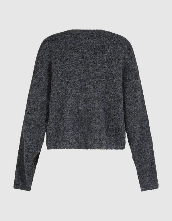 Gebreide Trui Donkergrijs By Anna SHOEBY WOMEN