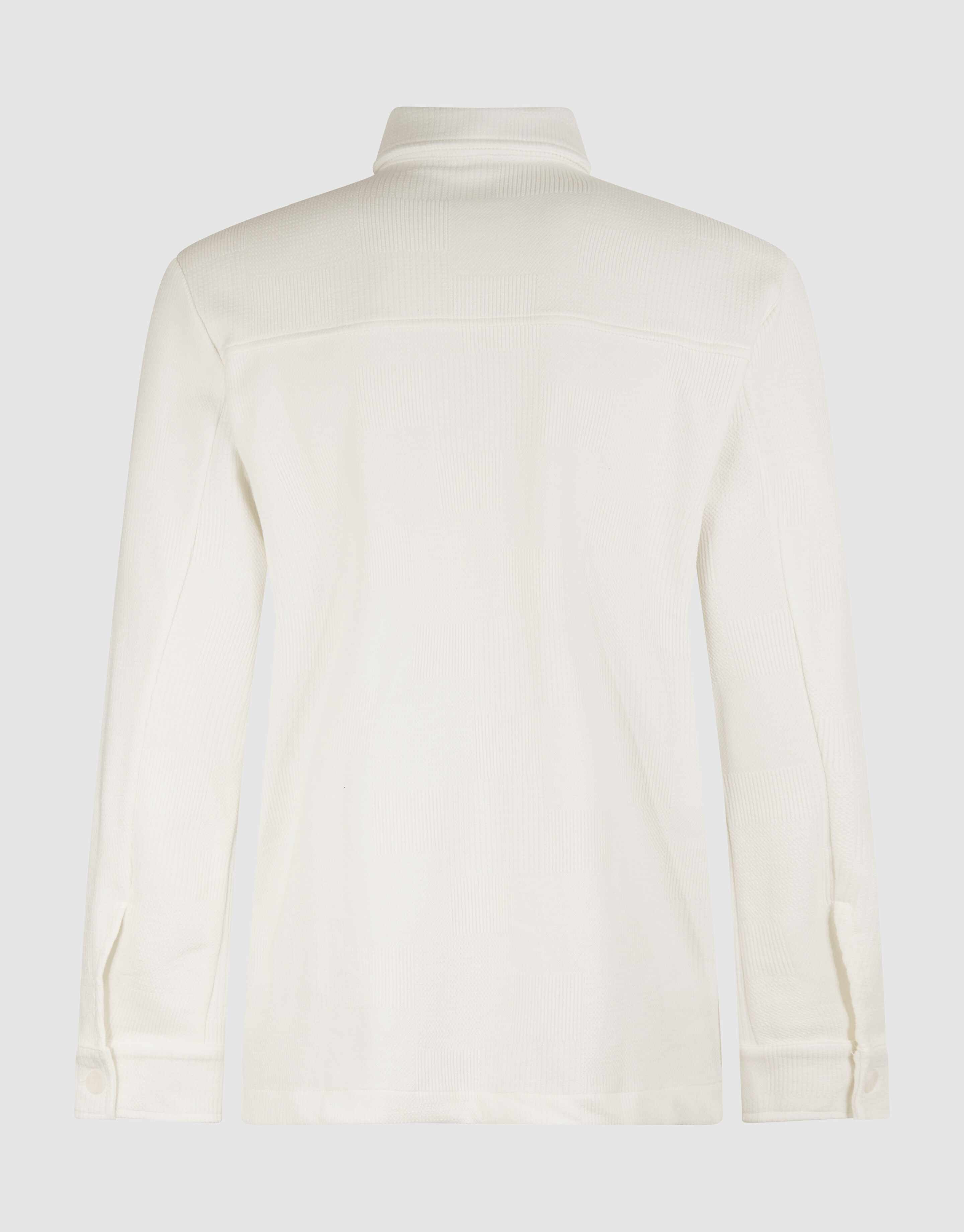 Block Jersey Overshirt Gebroken Wit SHOEBY MEN