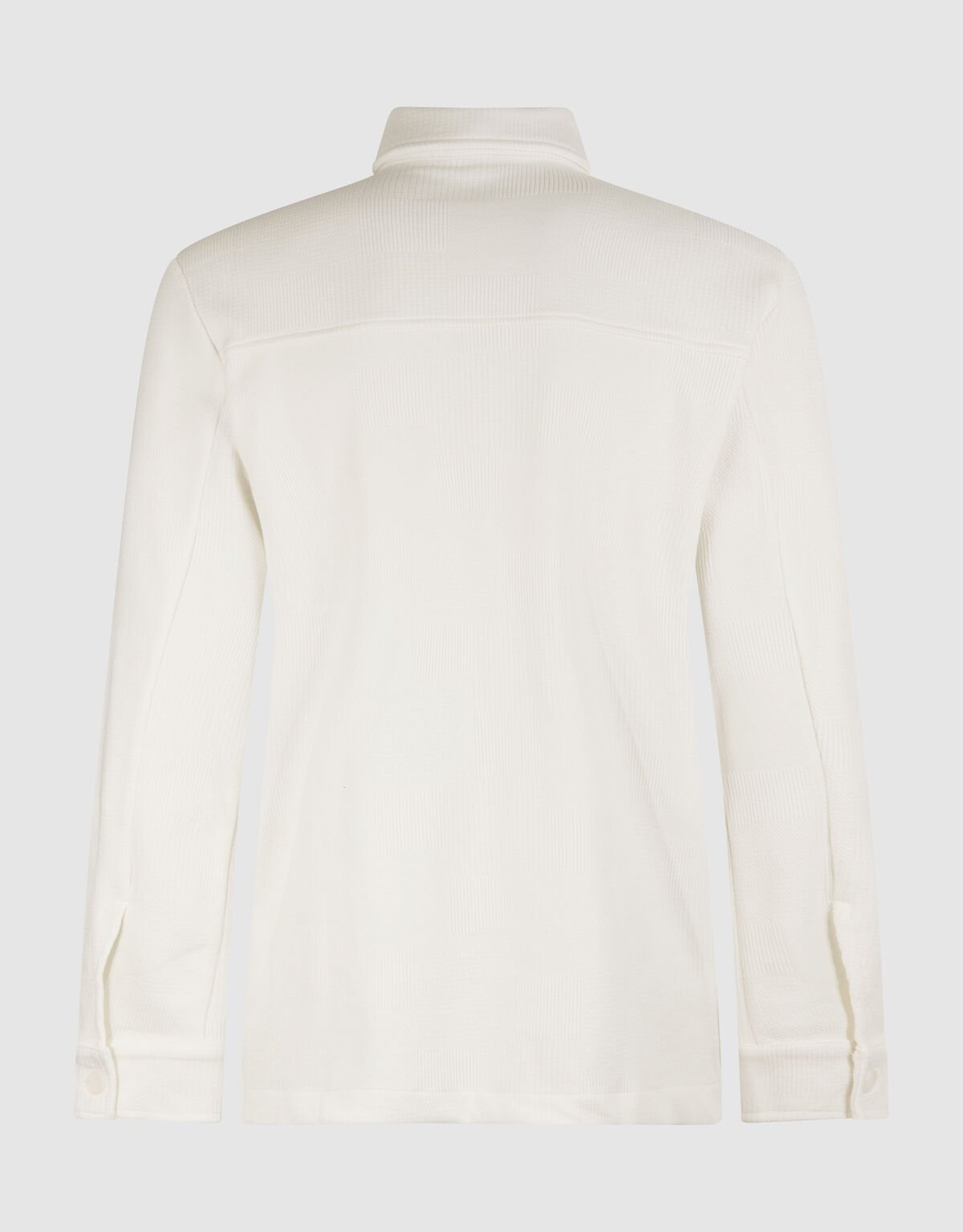 Block Jersey Overshirt Gebroken Wit SHOEBY MEN