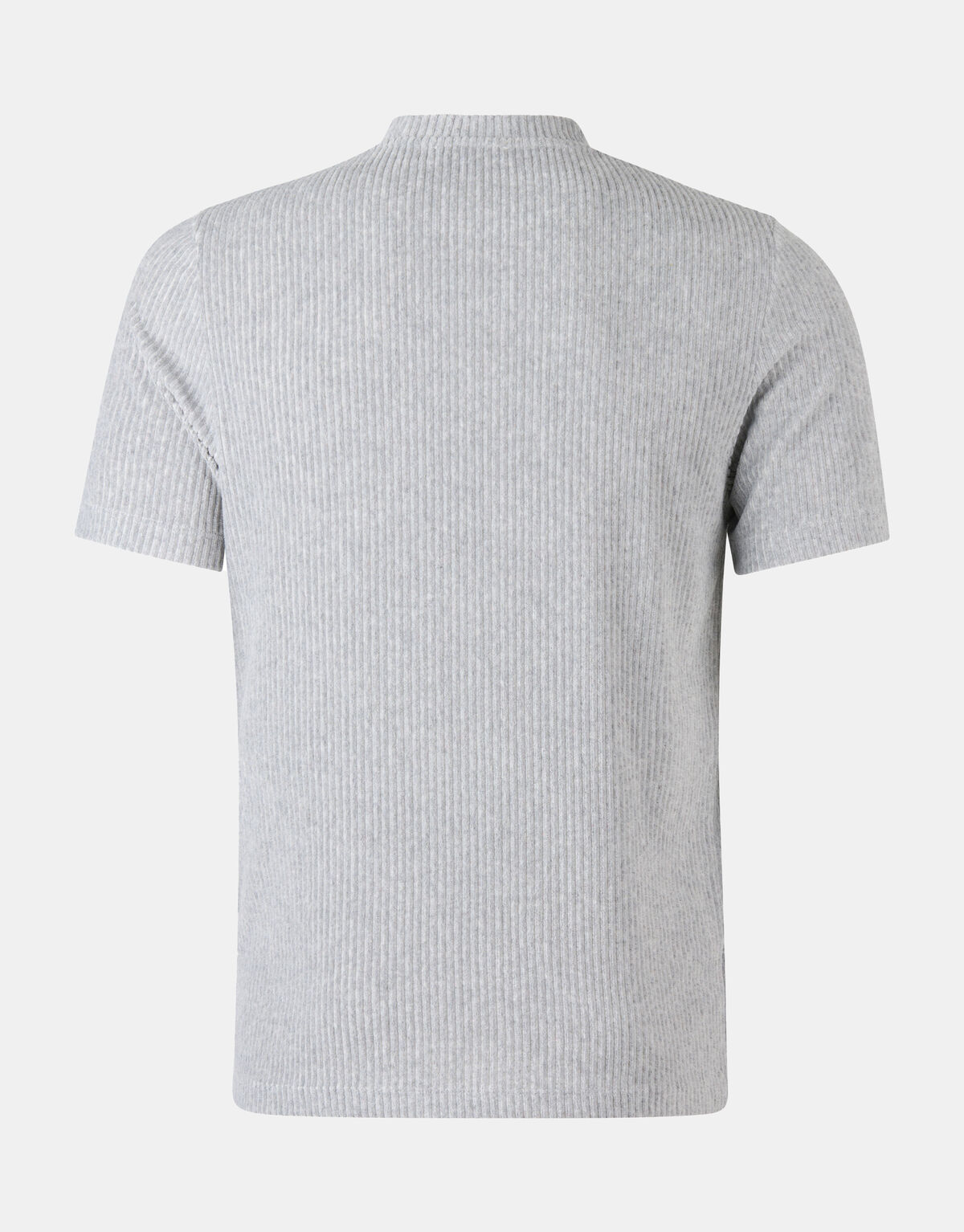 Velvet Rib T-shirt Grijs SHOEBY MEN