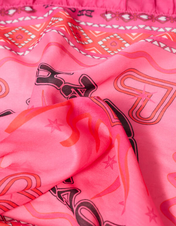 Love Radiate Bandana Roze SHOEBY ACCESSOIRES