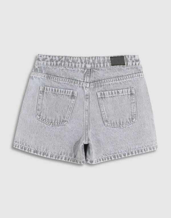 Heart Wrap Skort Lichtgrijs SHOEBY GIRLS