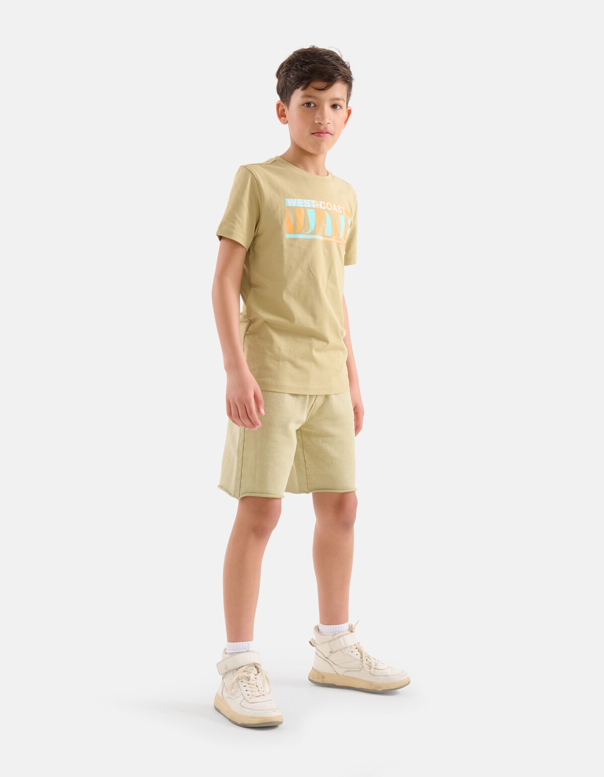 Print T-shirt Zand SHOEBY BOYS