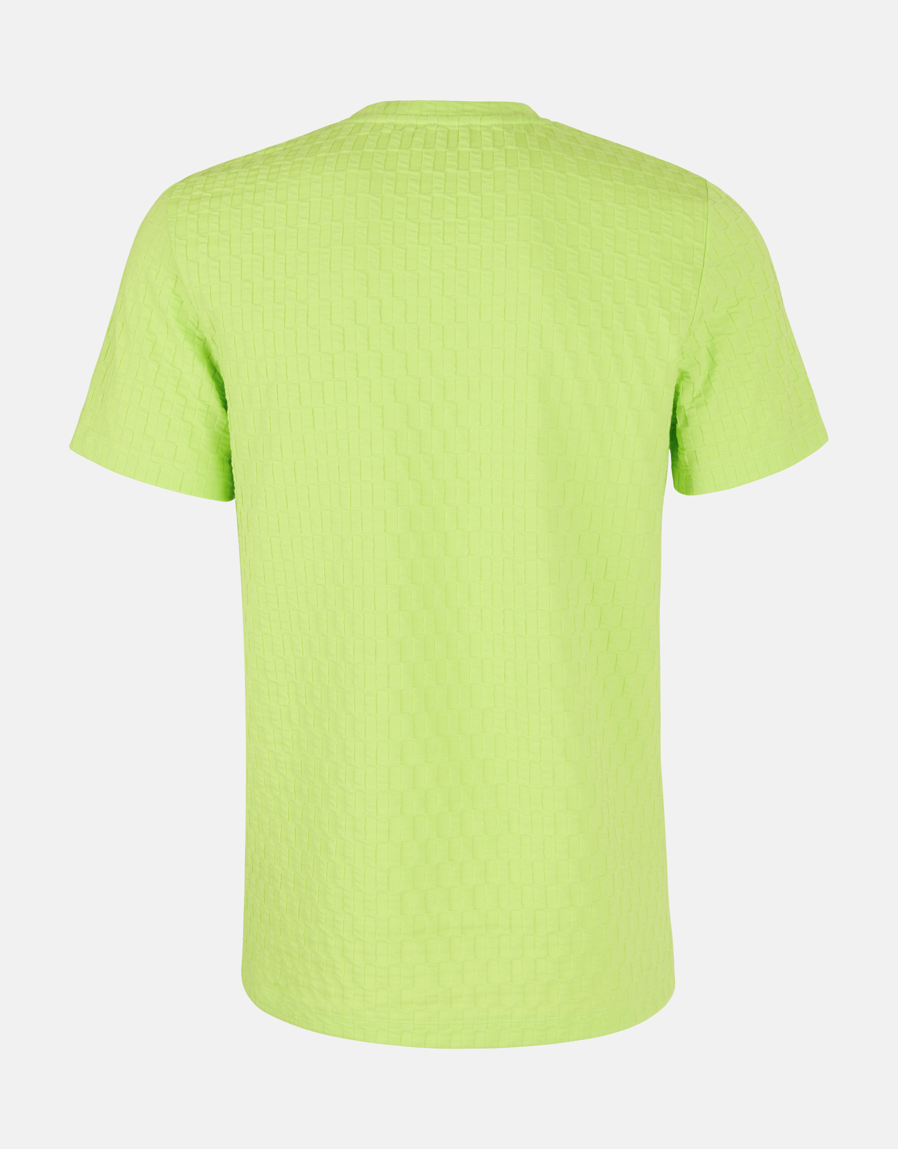 Jacquard Stripe T-shirt Groen SHOEBY MEN
