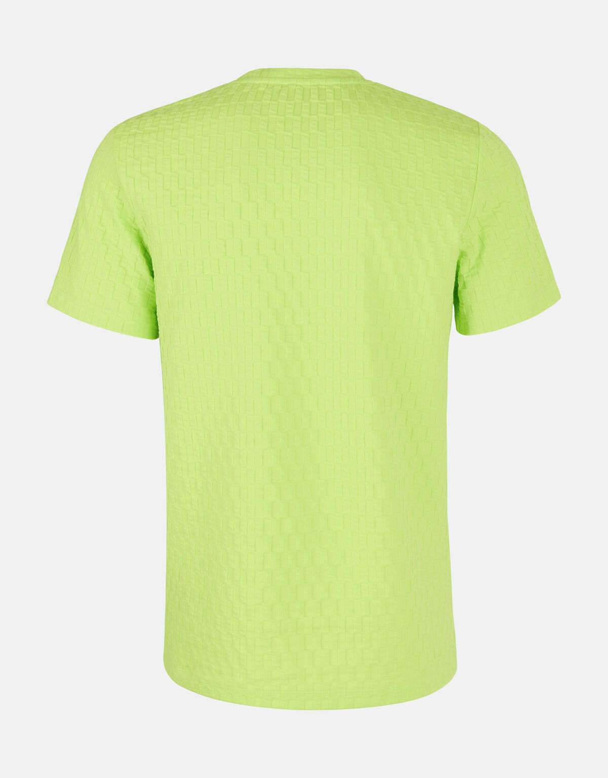 Jacquard Stripe T-shirt Groen SHOEBY MEN