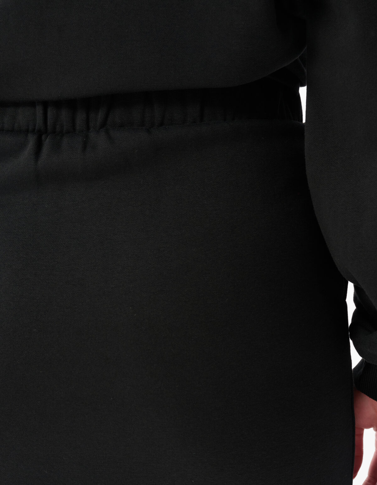 Sweat Maxi Rok Zwart SHOEBY WOMEN