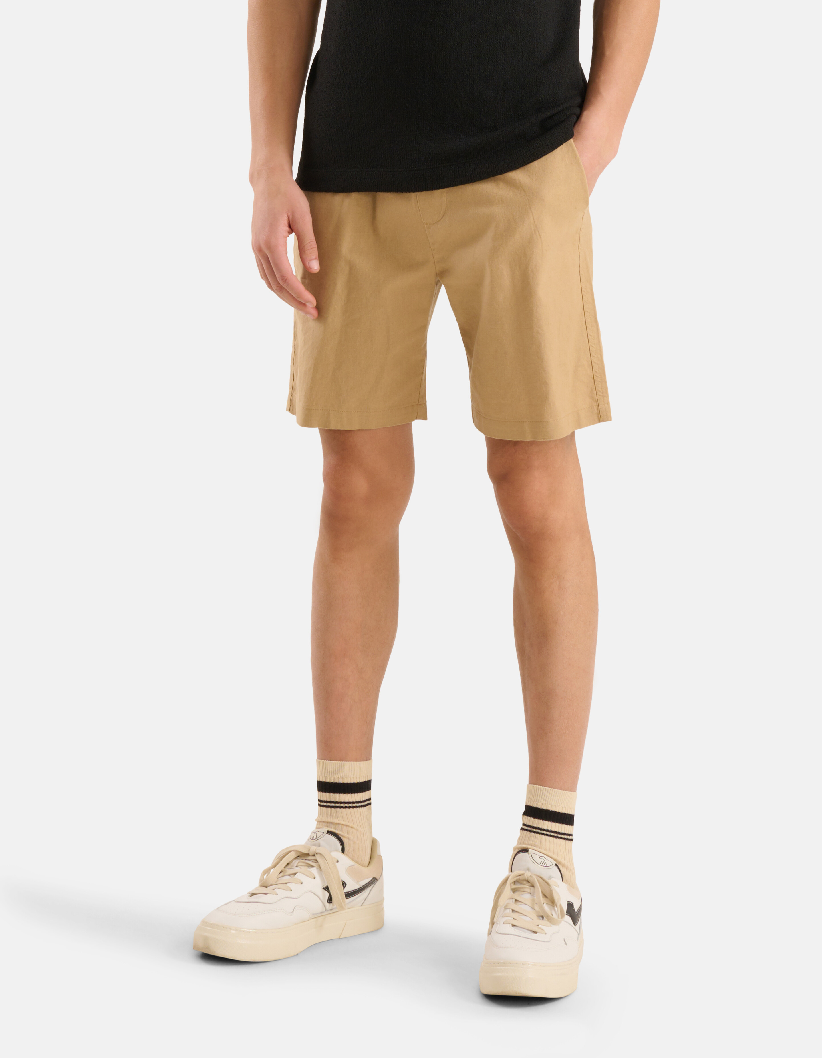 Linnen Short Bruin SHOEBY MEN