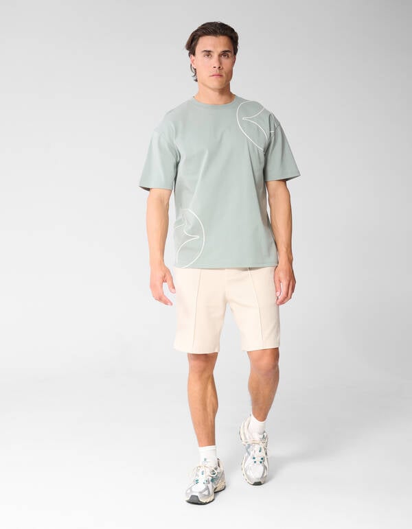 Structuur Regular Fit Short Zand SHOEBY MEN