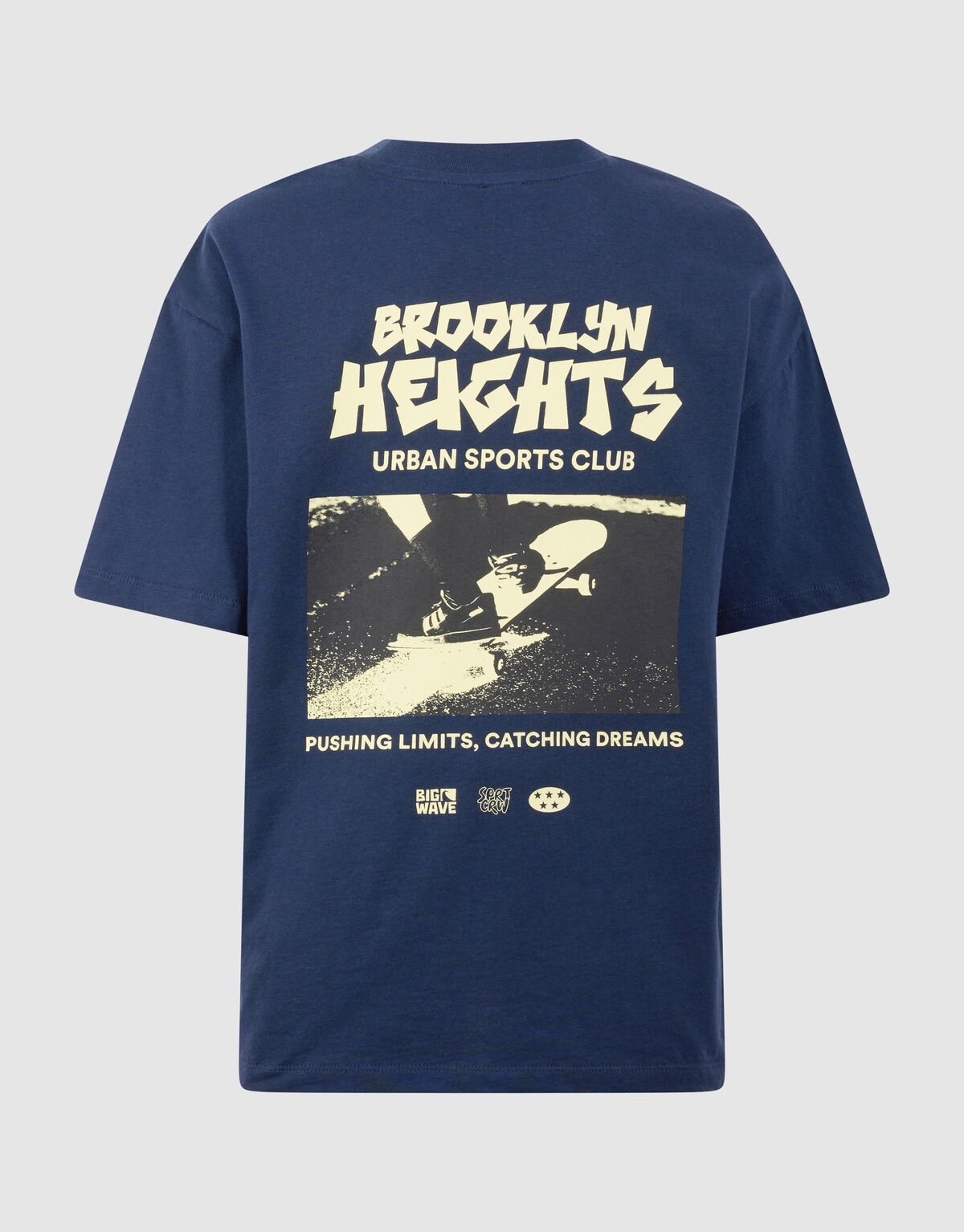 Brooklyn Artwork T-shirt Donkerblauw SHOEBY BOYS