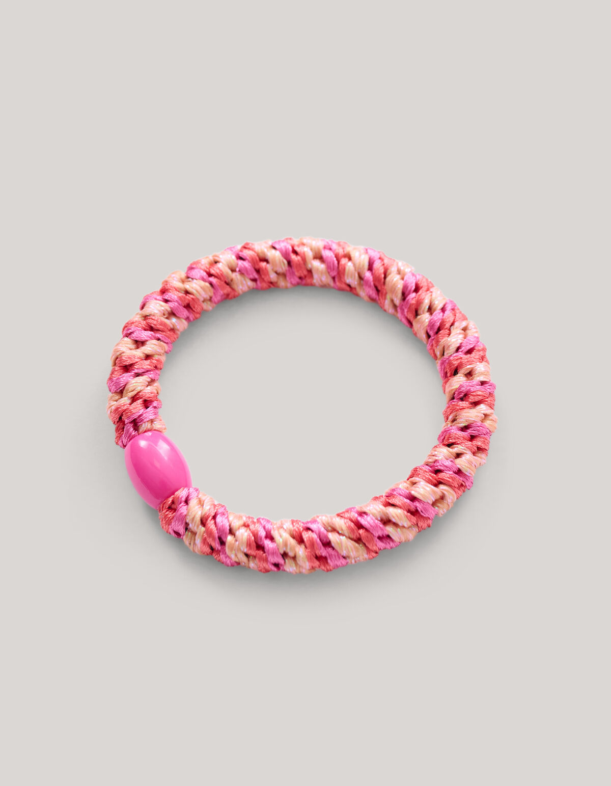 Lurex Haarelastiek Roze SHOEBY ACCESSOIRES