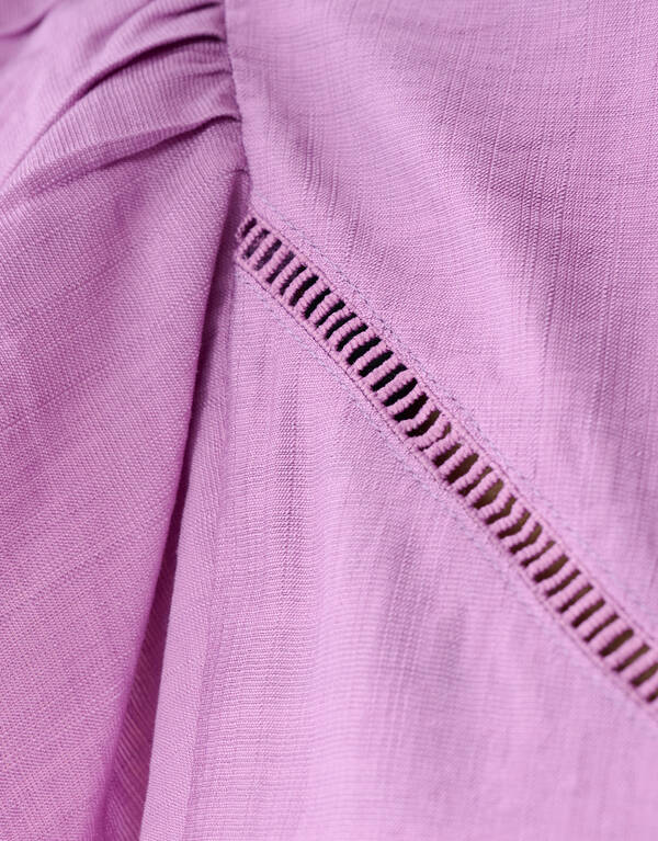 Ruffle Top Roze SHOEBY WOMEN