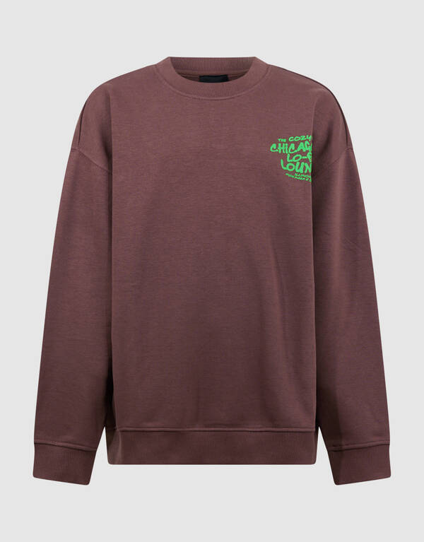 Chicago Artwork Sweater Bruin SHOEBY BOYS