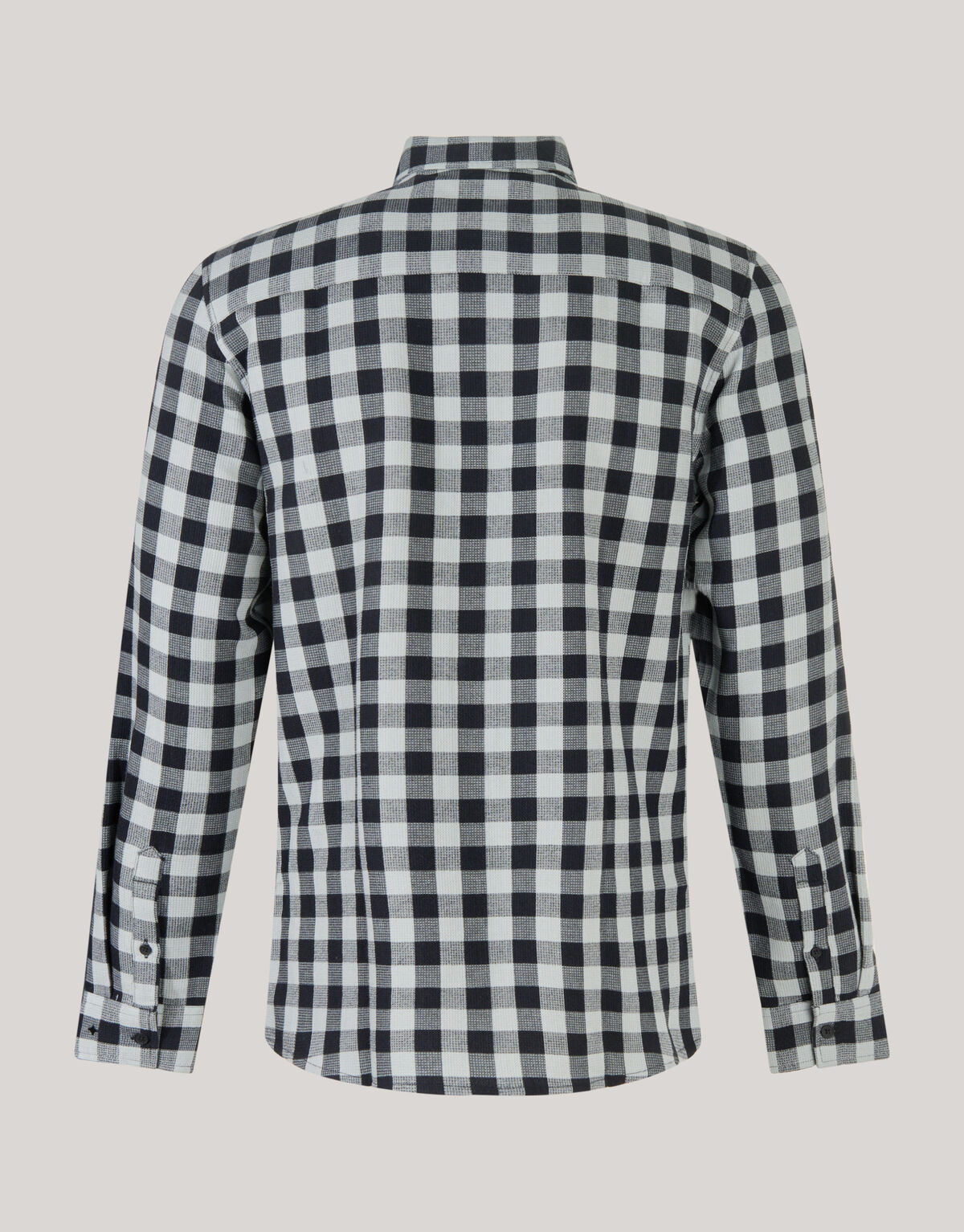 Geblokt Overhemd Zwart SHOEBY MEN