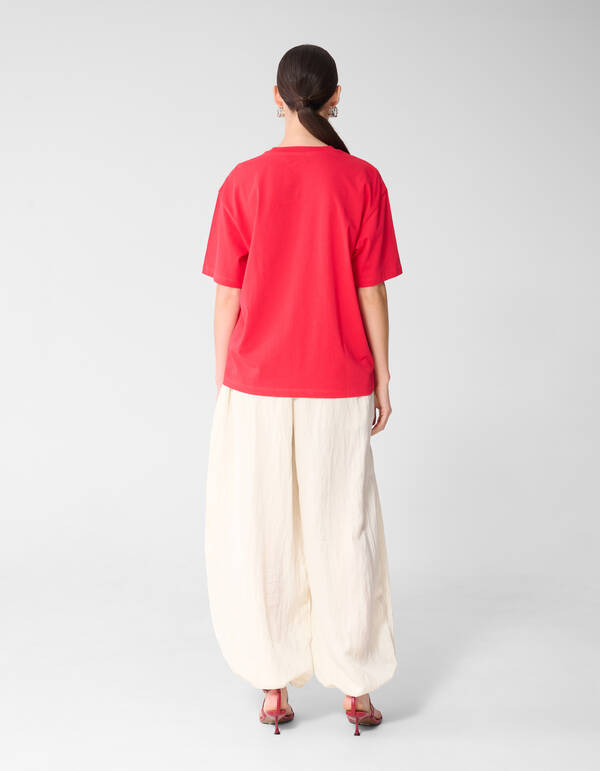 Granada Artwork T-shirt Rood SHOEBY WOMEN