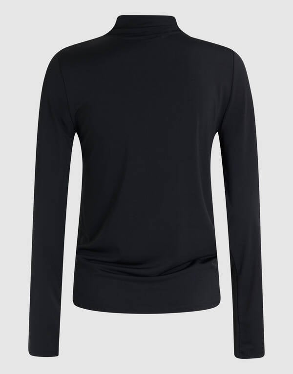 Cut Out Top Zwart SHOEBY WOMEN