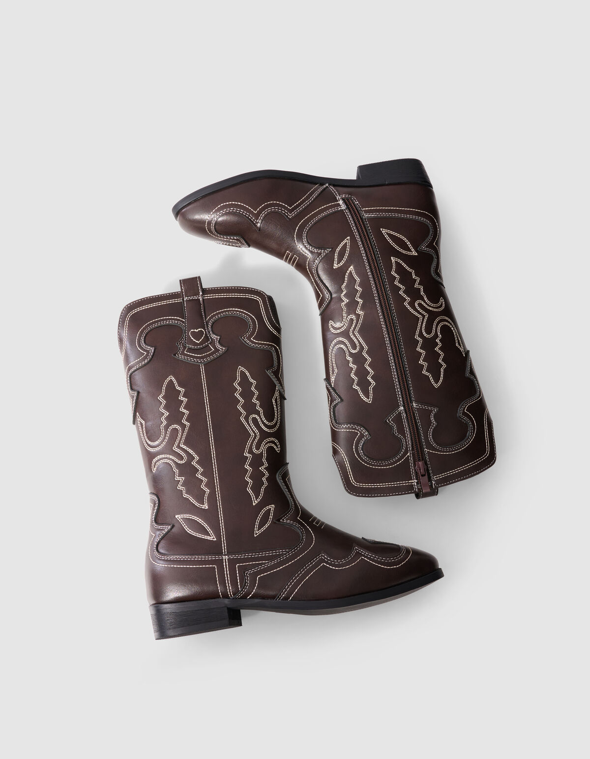 Heart Buckle Laarzen Bruin SHOEBY SHOES