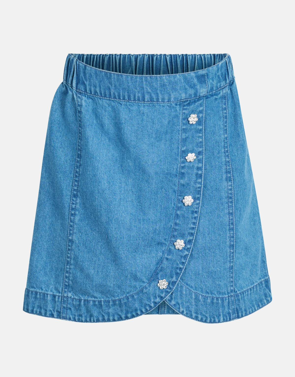 Denim Rok Blauw SHOEBY GIRLS