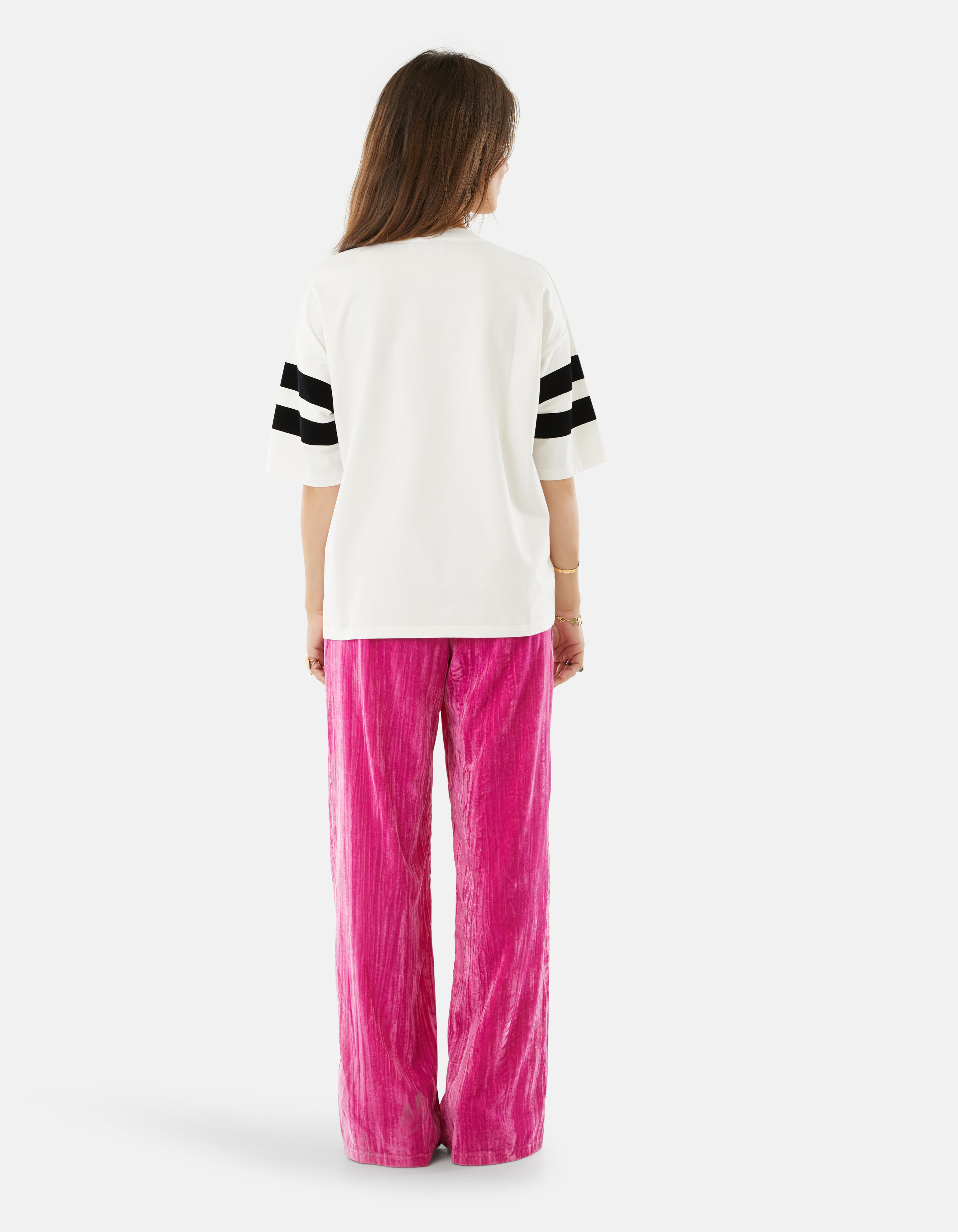 Artwork T-shirt Gebroken Wit By Lizzy SHOEBY WOMEN