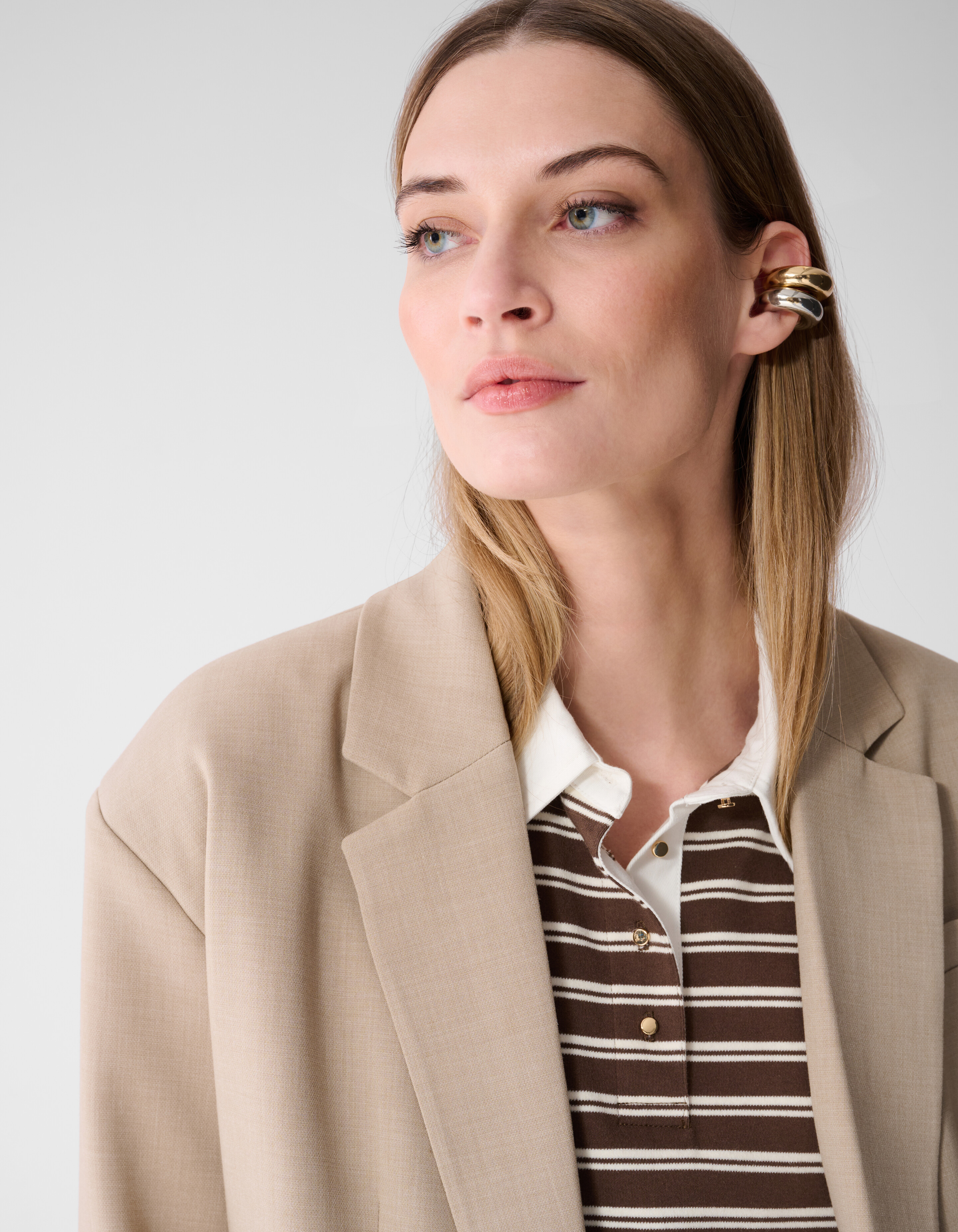 Melange Blazer Zand SHOEBY WOMEN