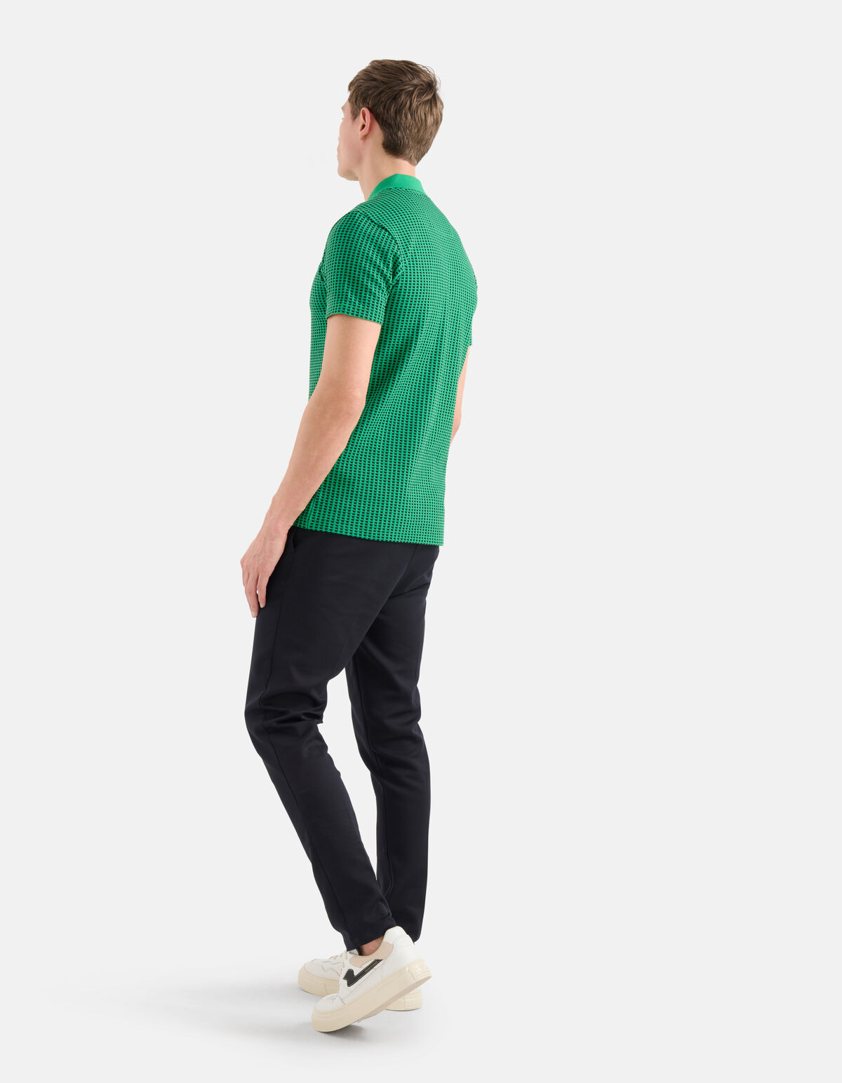 Rectangle Polo Groen SHOEBY MEN