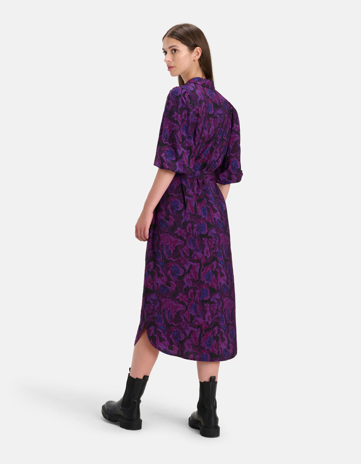 Bloemenprint Jurk Paars SHOEBY WOMEN
