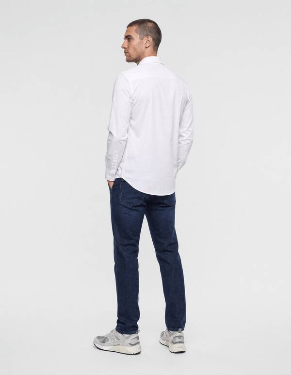 Basis Overhemd Wit SHOEBY MEN