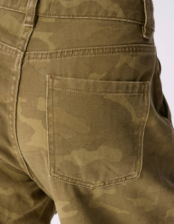 Camo Strass Jeans Bruin SHOEBY WOMEN