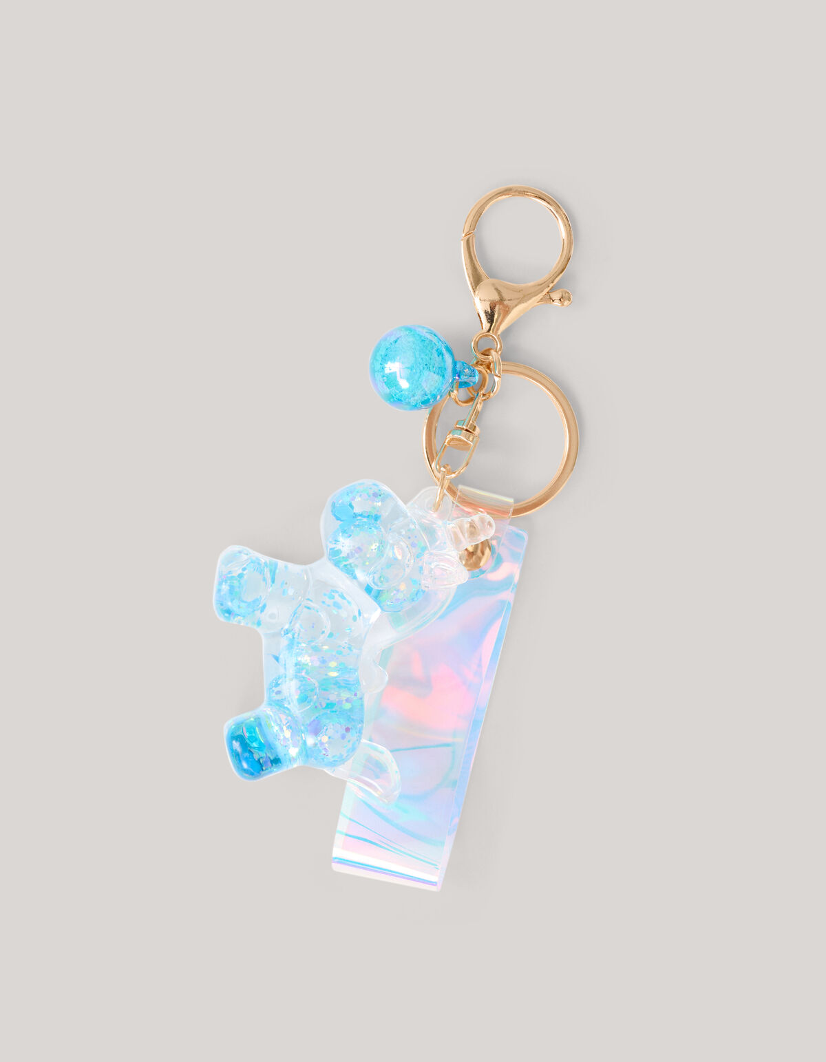 Unicorn Sleutelhanger Blauw SHOEBY ACCESSOIRES