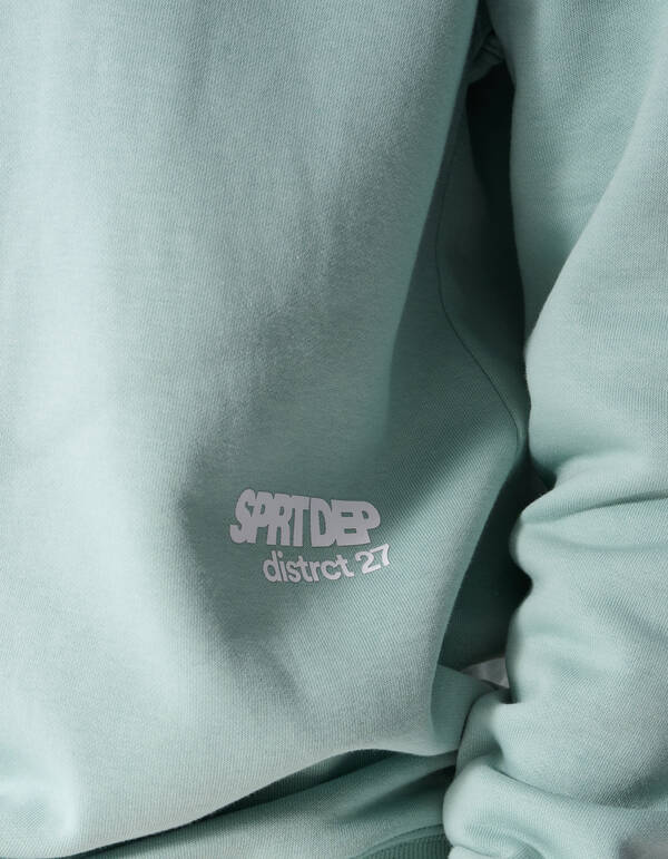 Minimal Hoodie Lichtblauw SHOEBY BOYS